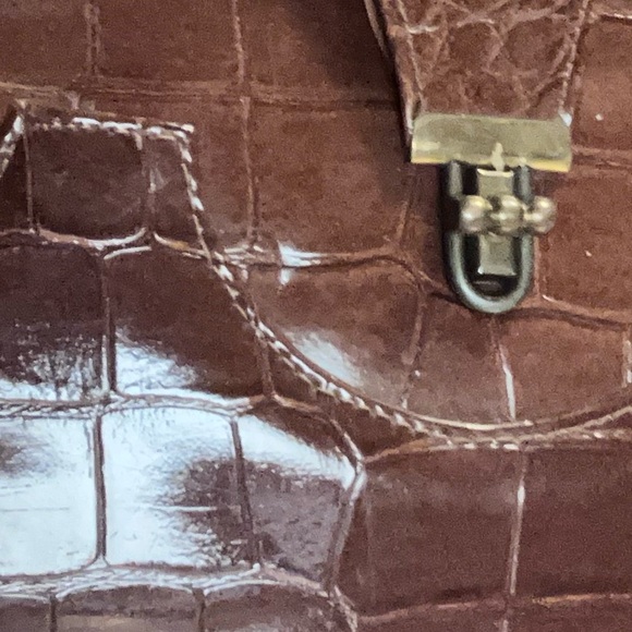 🐊Chanel Genuine Alligator 1940🐊Great Cond❌Read❌Authentic w/Certificate ♠️🐊 - Picture 12 of 16